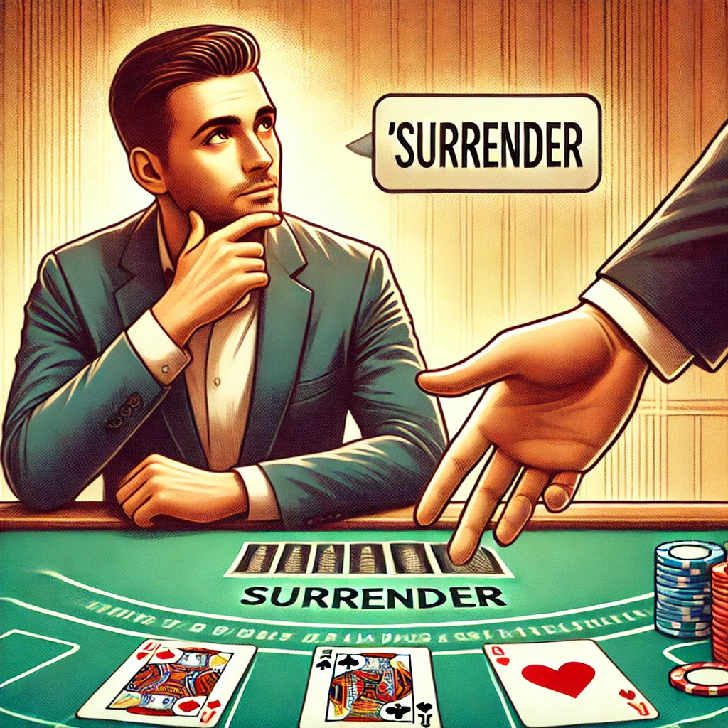 blackjack surrender 