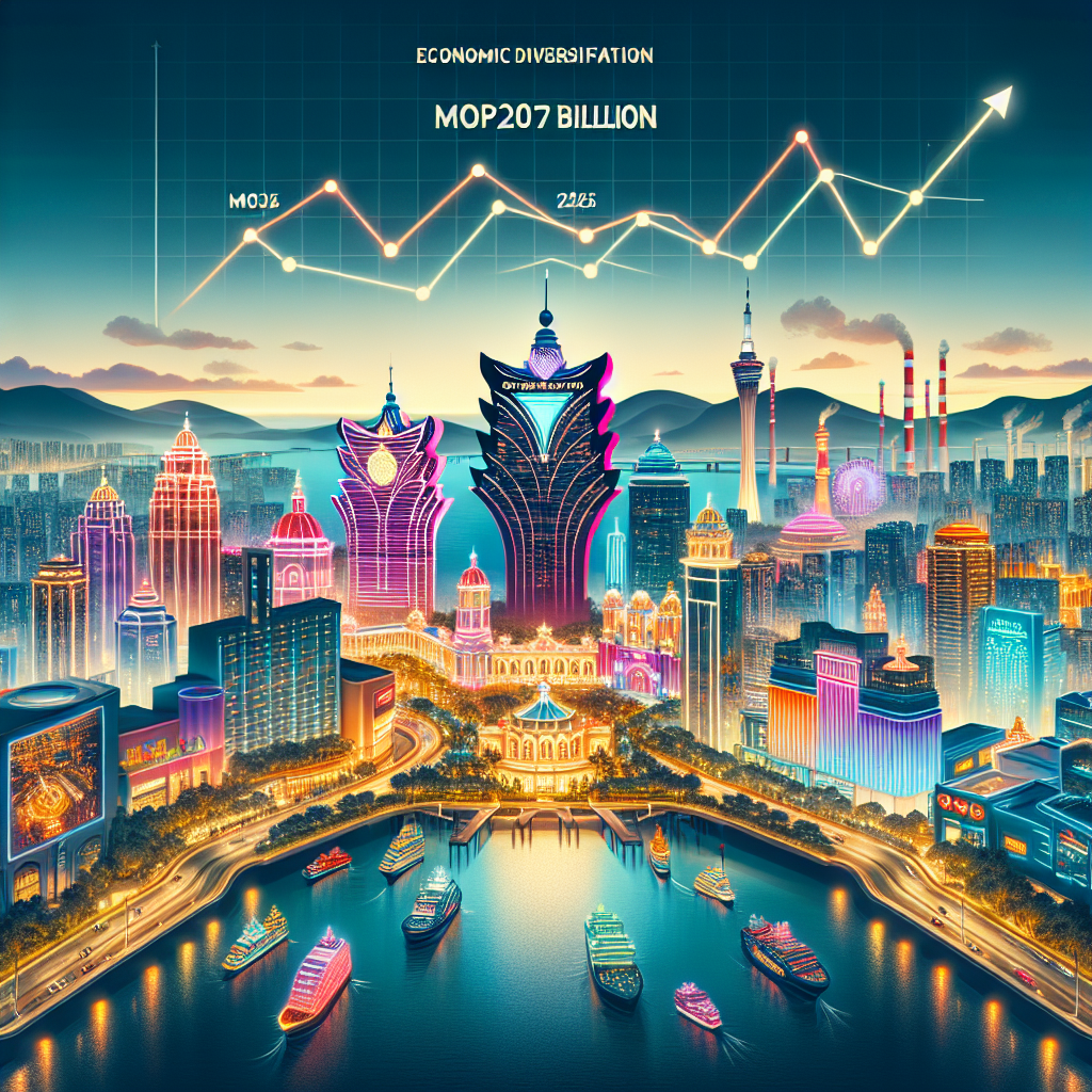 Macau Forecasts MOP240 Billion in Casino Revenue by 2025 Amid Xi Jinping's Push for Economic Diversification