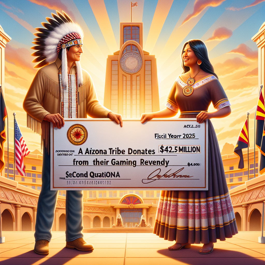 Arizona Tribes Donate More Than $42.5 Million from Gaming Revenue for Second Quarter of FY2025